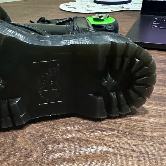 Dr. Martens Jadon Hi Rainbow Holographic Patent Platform Boots - RARE - Picture 8 of 16